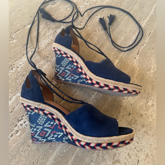 CAbi Isla Espadrille Platform Wedge Heel - Picture 6 of 7